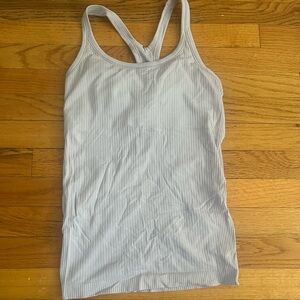 lululemon ebb to street tank- faint lavendar